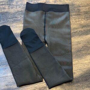 Amazon Fleece Women's Leggings Tights